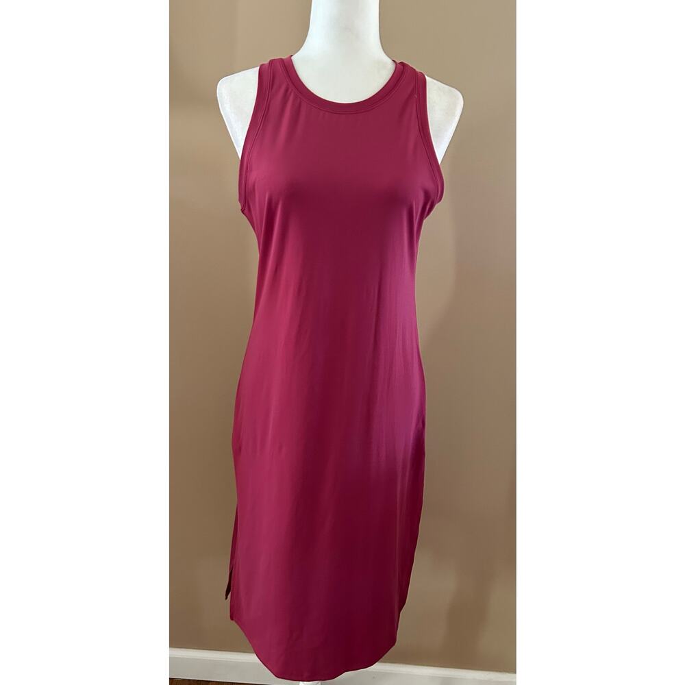 Halara Softlyzero™ Airy Sleeveless Split Cool Touch Midi Casual Dress, Size M